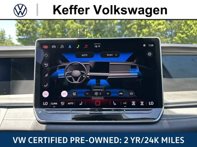 Certified Used 2025 White Volkswagen 2.0T SE image 25