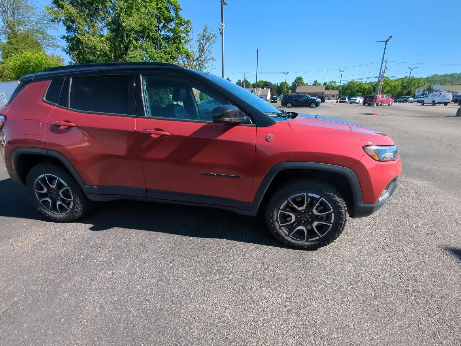 Used 2025 Red Jeep Trailhawk 4x4 image 8