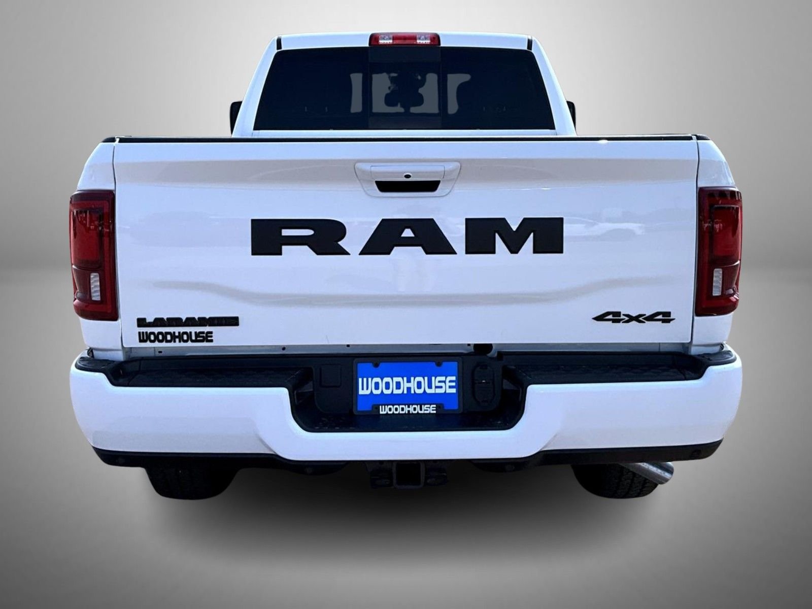 New 2026 Bright White Clear-Coat Exterior Paint RAM Laramie image 6