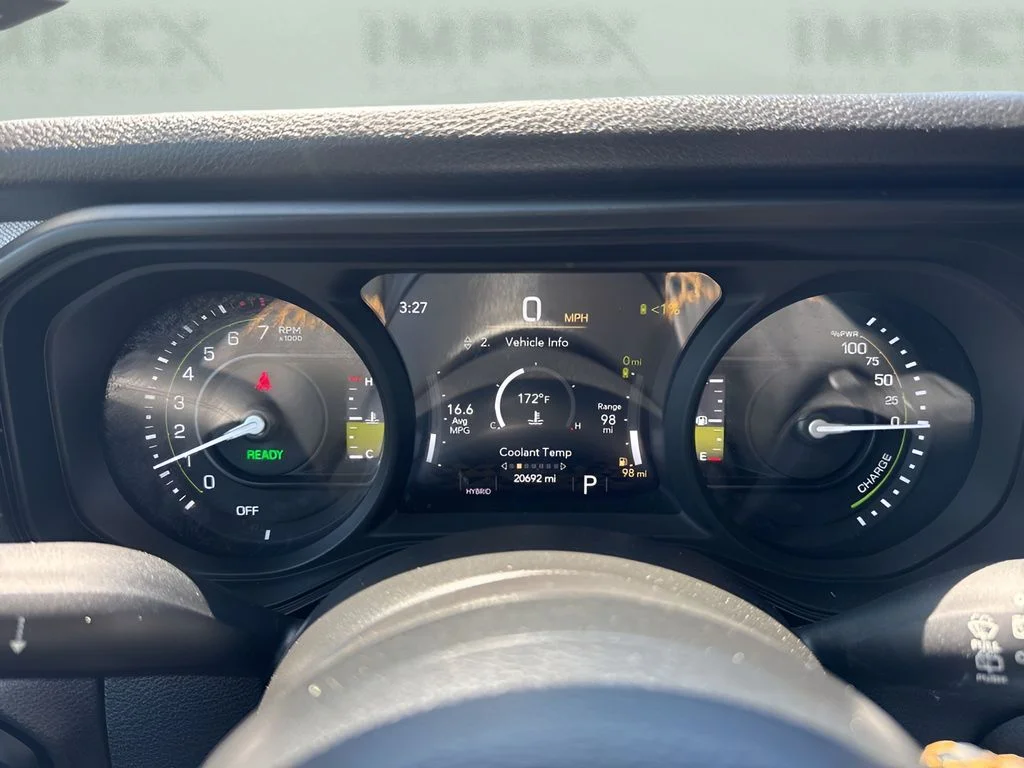Used 2024 Green Jeep Sport S 4xe image 24