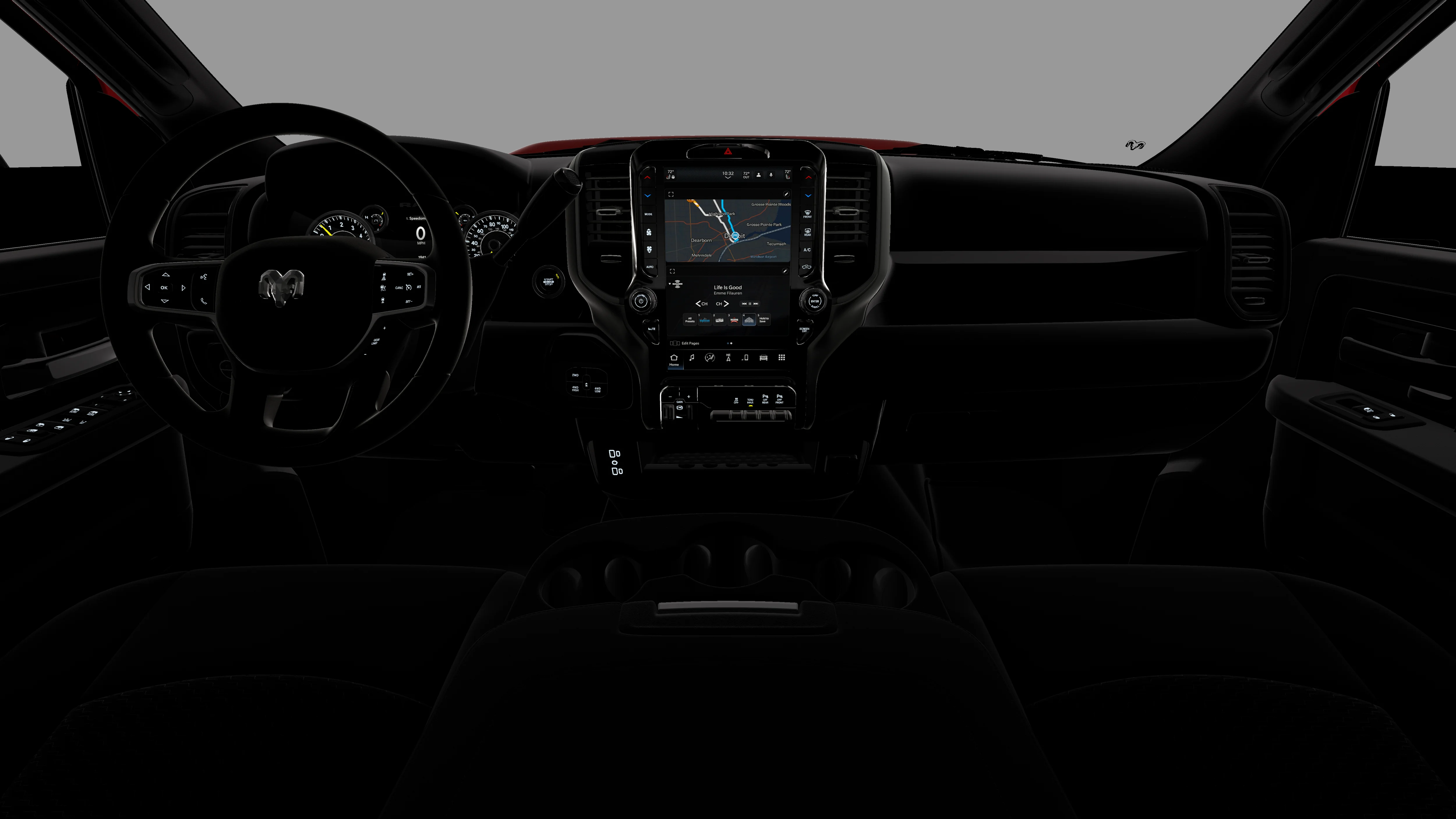 New 2026 Molten Red Pearl-Coat Exterior Paint RAM  image 18