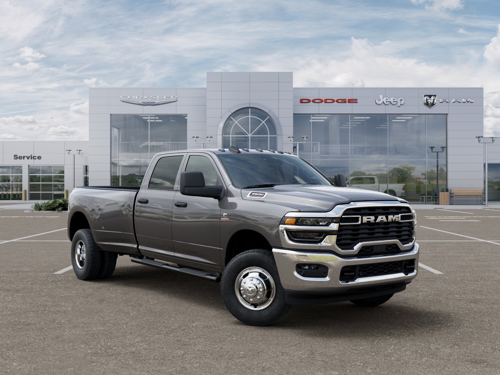 New 2026 Granite Crystal Metallic Clear-Coat Exterior Paint RAM Tradesman image 31