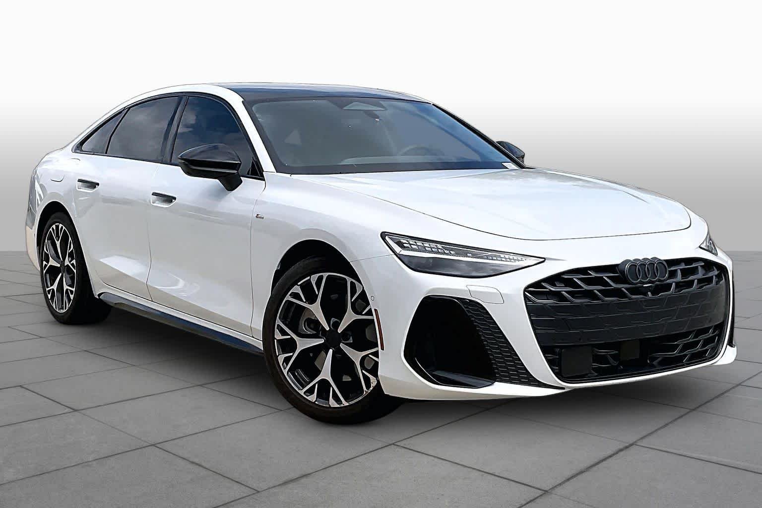 Used 2026 Glacier White Metallic Audi Premium Plus image 3
