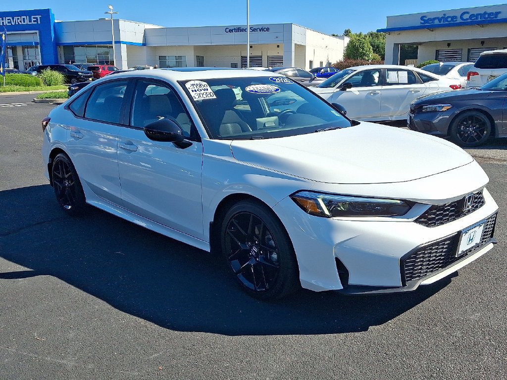 Certified Used 2026 Platinum White Pearl Honda 2WD Sport Hybrid image 3