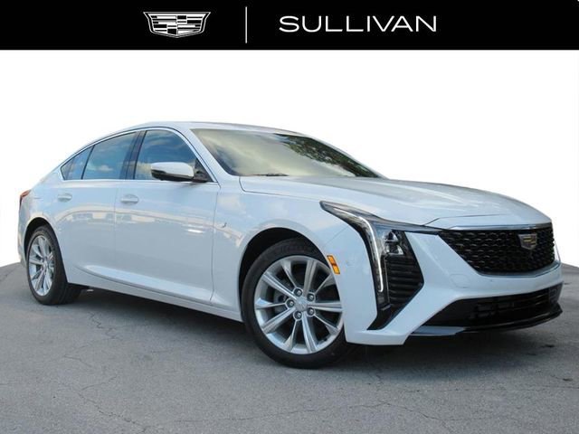 Summit White 2026 Cadillac CT5 Premium Luxury RWD Sedan Rear-Wheel Drive Automatic