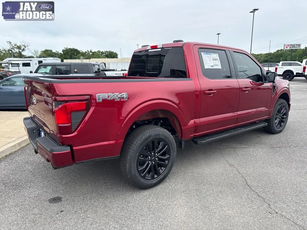 New 2026 Ruby Red Metallic Tinted Clearcoat Ford XLT image 7