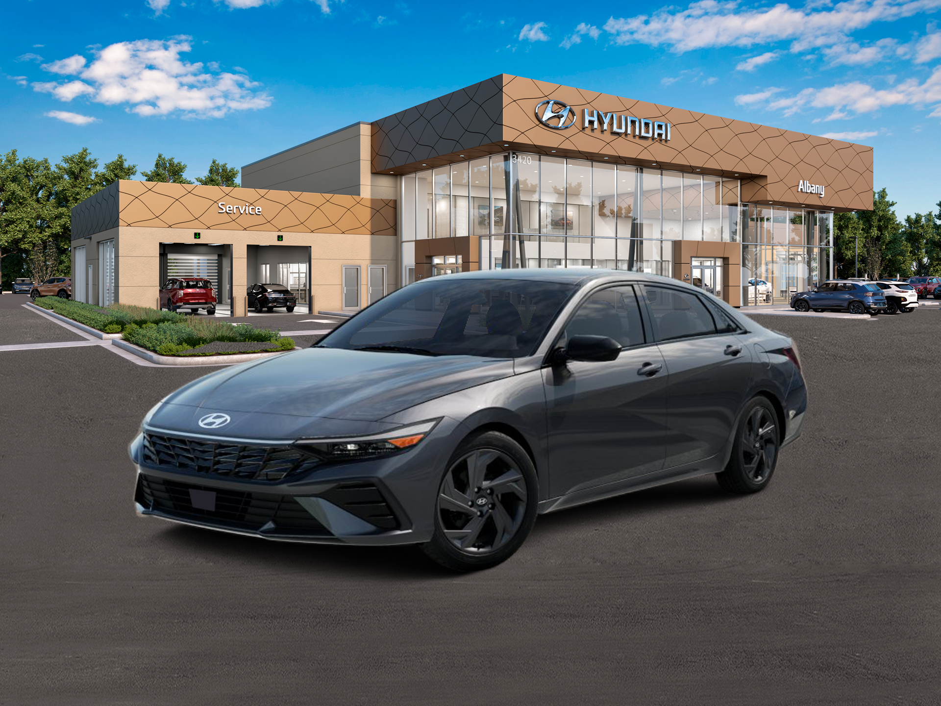 New 2026 Gray Hyundai SEL Sport Plus image 2