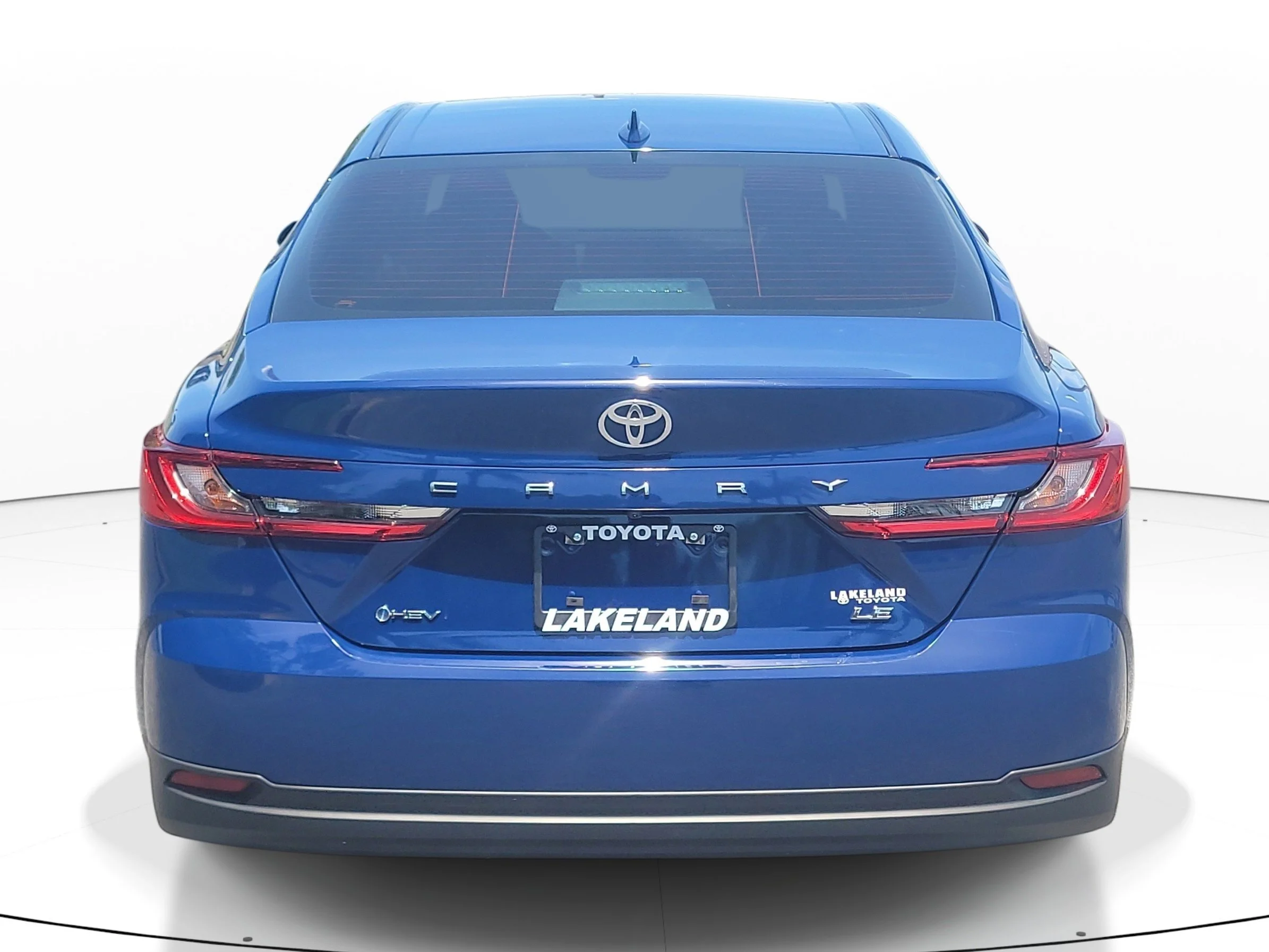 Certified Used 2025 Blue Toyota LE image 4