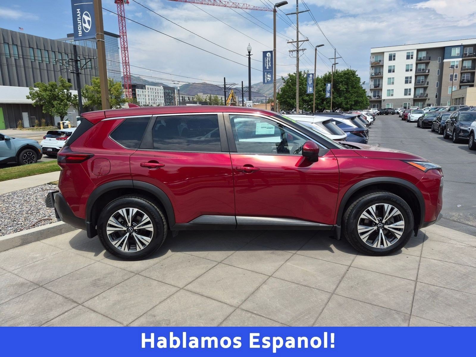 Used 2023 Scarlet Ember Tintcoat Nissan SV image 2