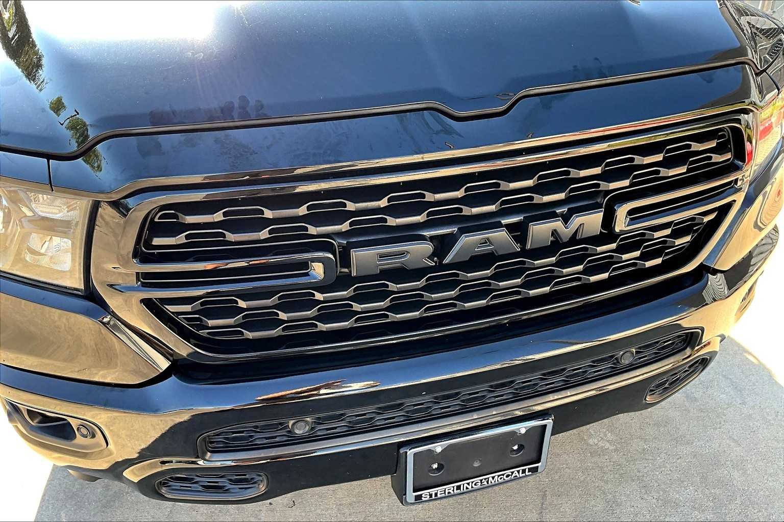 Used 2023 Diamond Black Crystal Pearlcoat Ram Lone Star image 28