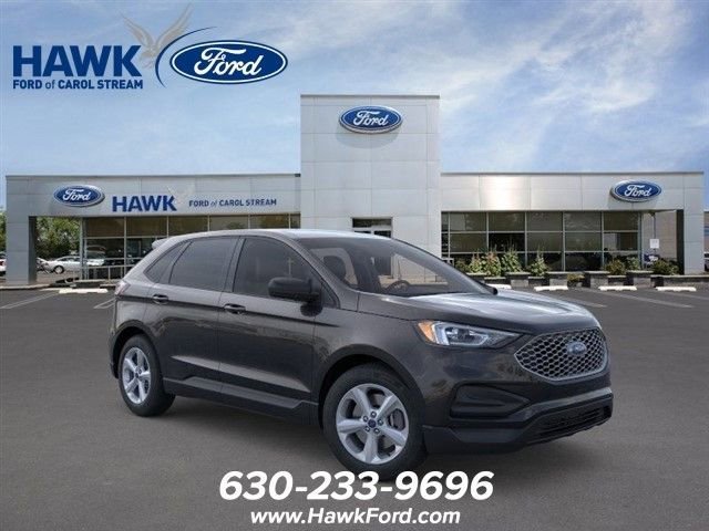 New 2024 Agate Black Metallic Ford SE image 7