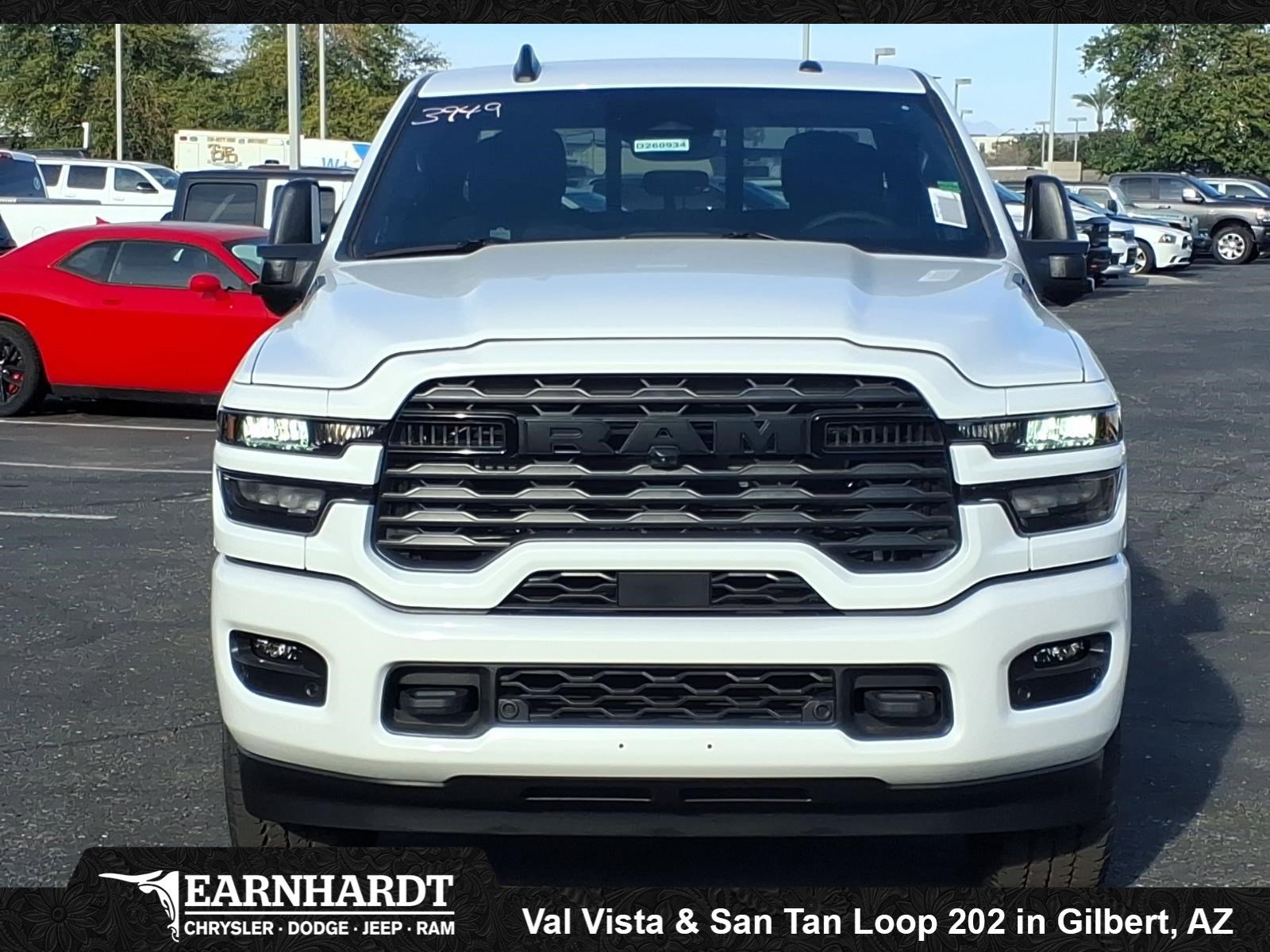 New 2026 Bright White Clear-Coat Exterior Paint RAM Big Horn image 2