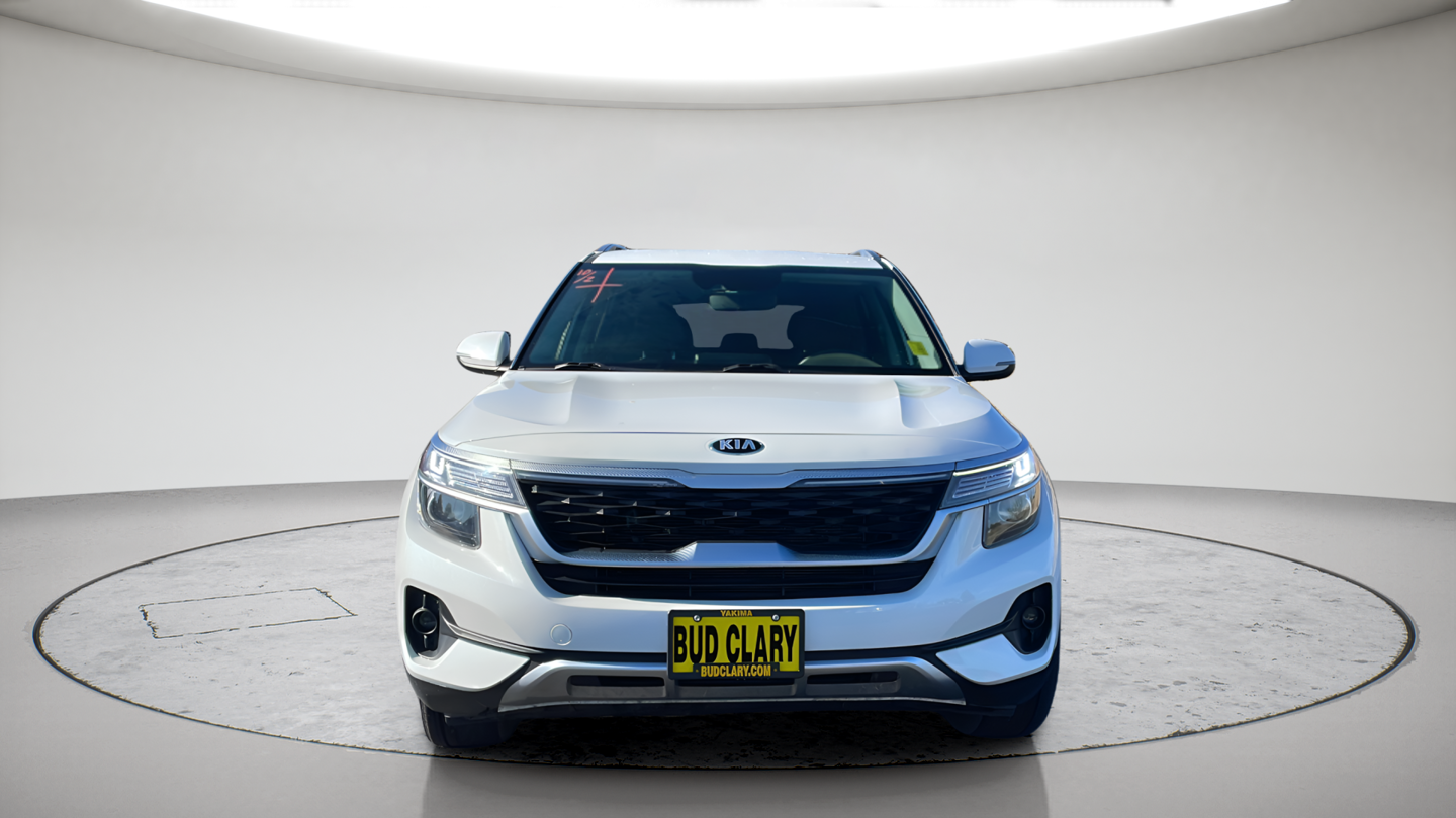 Used 2021 Kia Seltos EX with VIN KNDERCAA3M7119002 for sale in Union Gap, WA