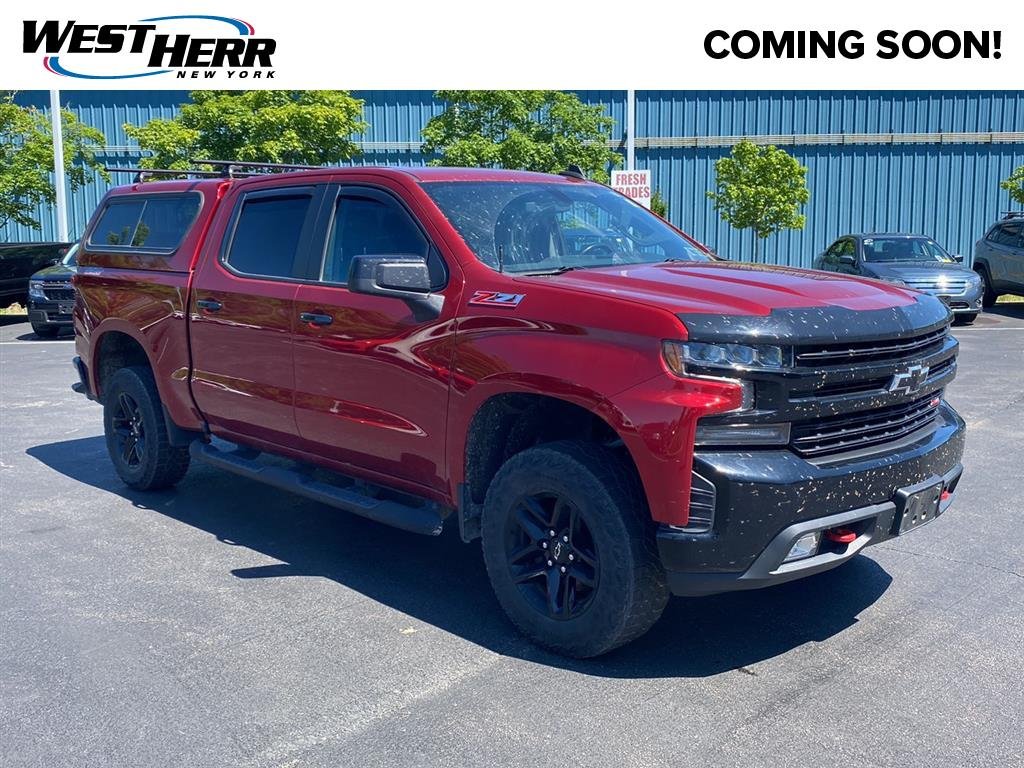 Used 2021 Cherry Red Tintcoat Chevrolet LT Trail Boss image 1