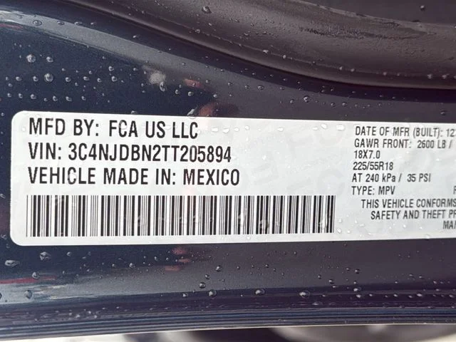New 2026 Fathom Blue Pearl Coat Jeep Latitude image 27