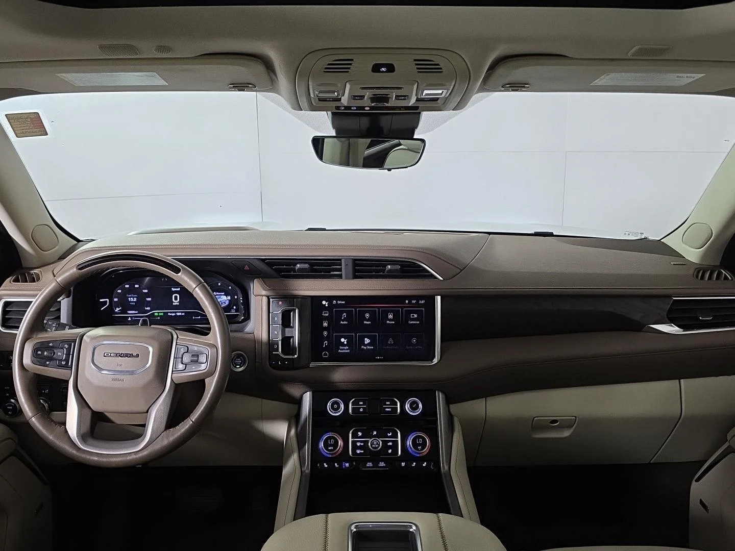 Used 2024 White Frost Tricoat GMC Denali image 38