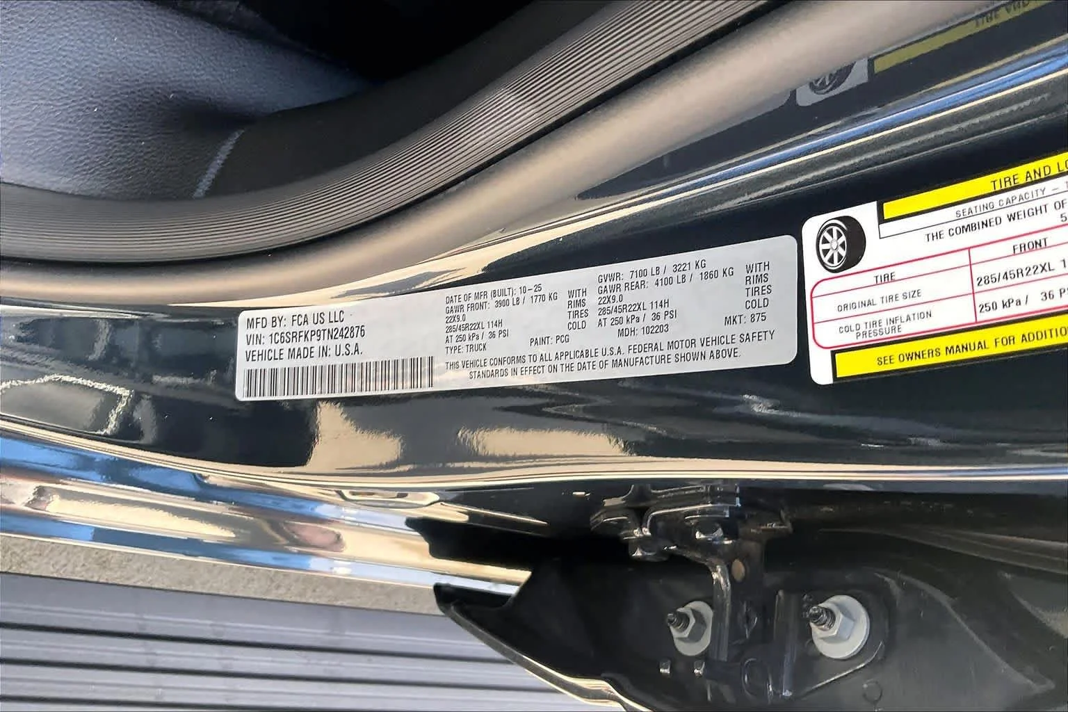 New 2026 Forged Blue Metallic Exterior Paint RAM Tungsten image 19