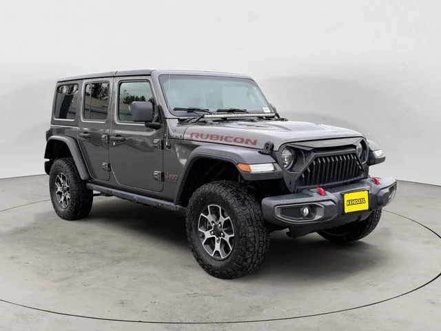 Used 2019 Gray Jeep Unlimited Rubicon image 7