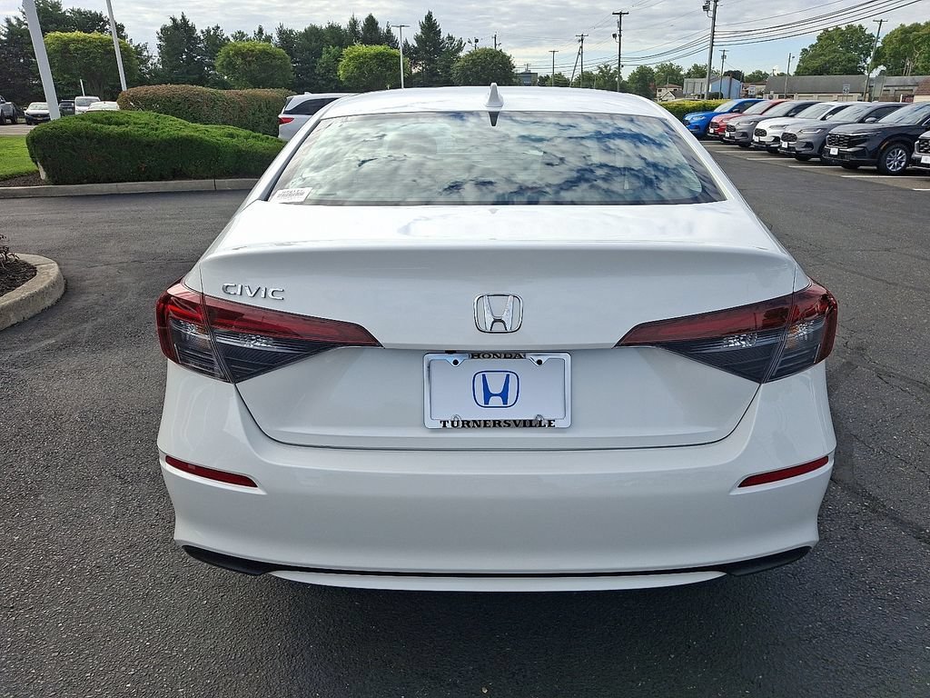 Certified Used 2025 Platinum White Pearl Honda 4D LX image 35