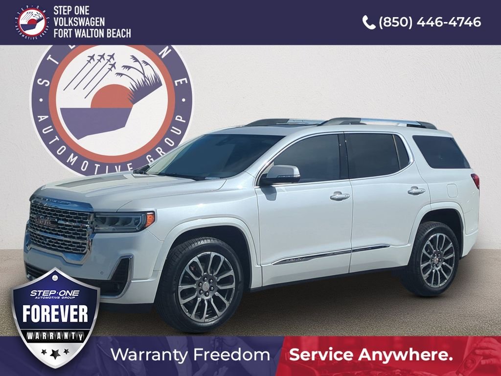Used 2021 White GMC Denali image 1