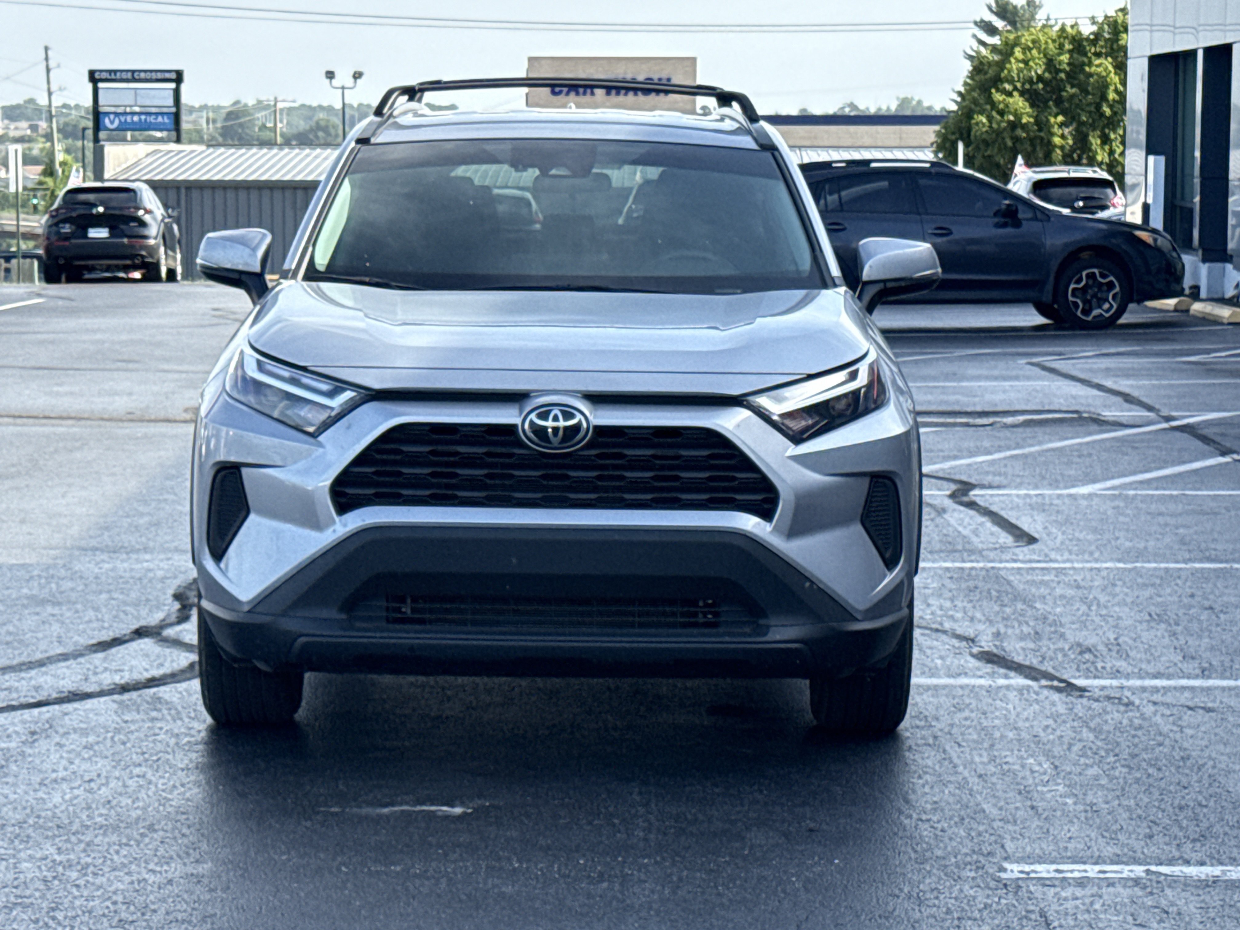 Used 2025 Silver Sky Metallic Toyota XLE AWD image 2