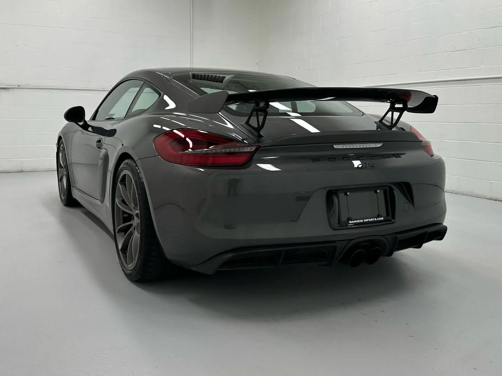 Used 2016 Agate Gray Metallic Porsche GT4 image 7