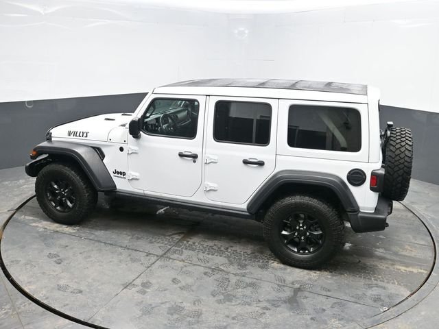Used 2020 White Jeep Unlimited Willys image 34