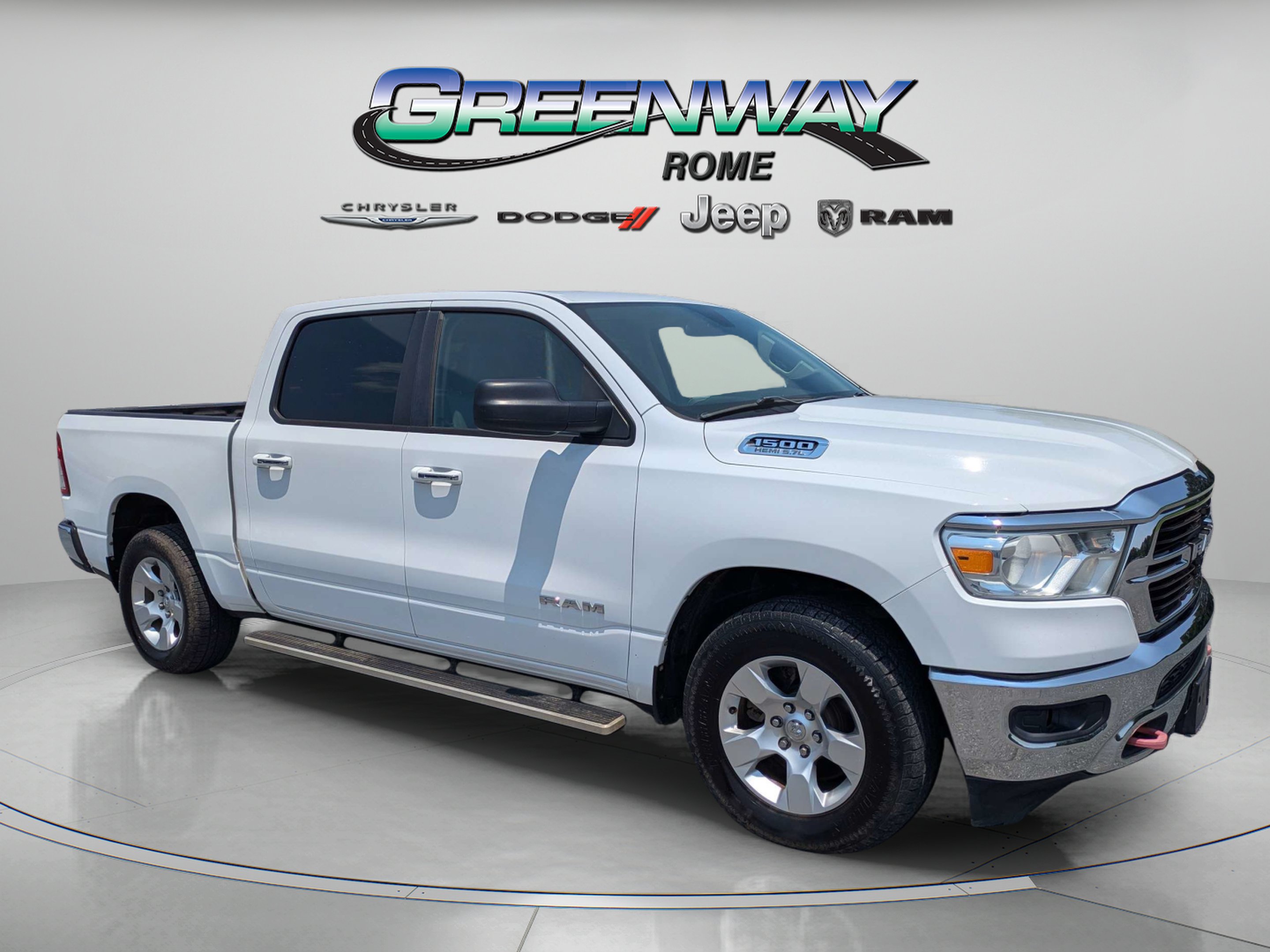 Used 2019 RAM Ram 1500 Pickup Big Horn/Lone Star with VIN 1C6RREFT7KN617159 for sale in Rome, GA
