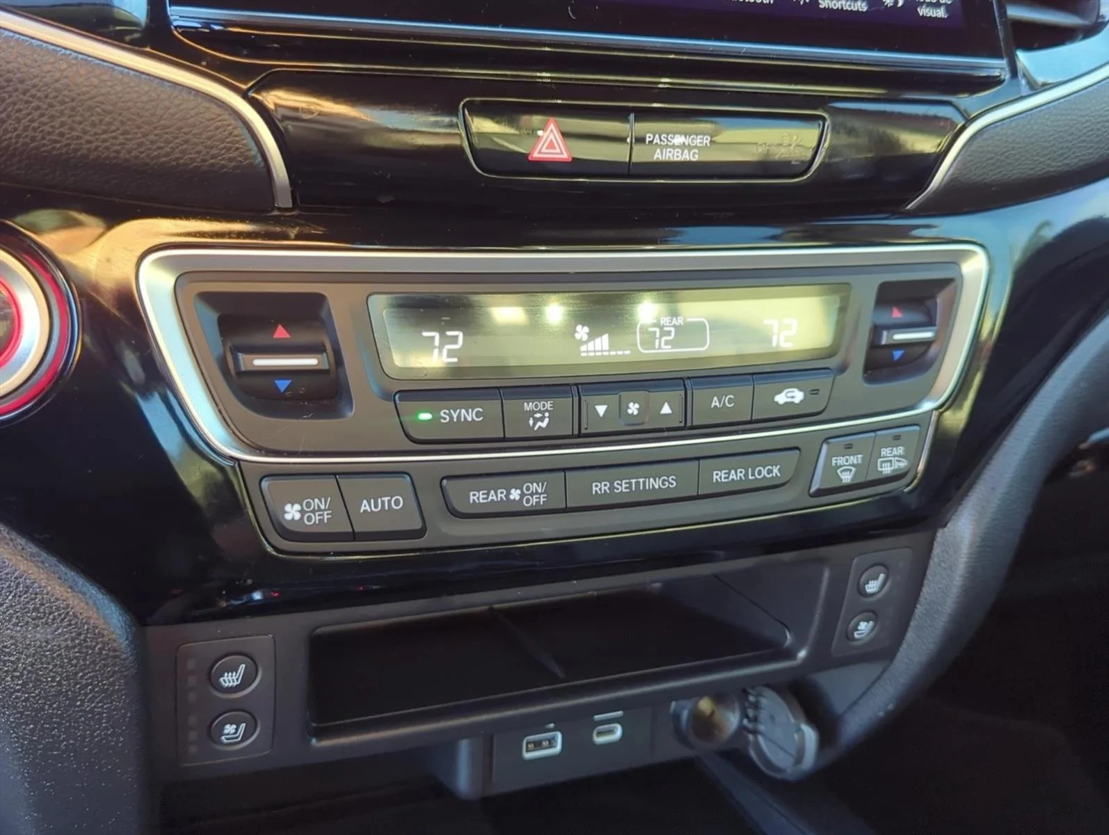 Used 2025 Radiant Red Metallic Ii Honda Black Edition image 19