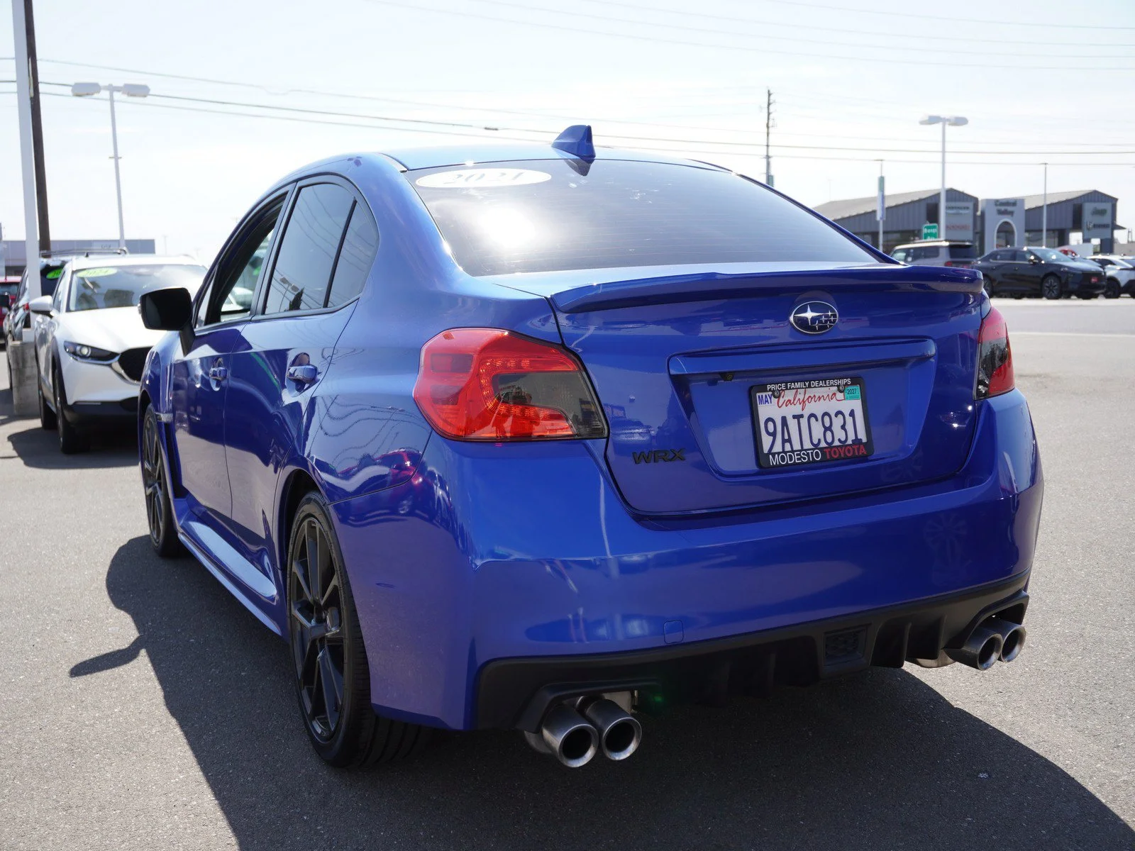 Used 2021 WR Blue Pearl Subaru Limited image 8
