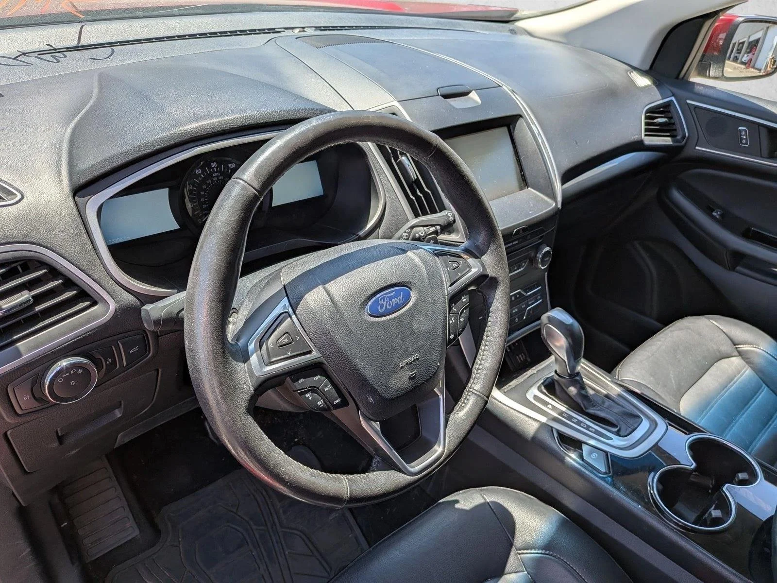 Used 2015 Ruby Red Metallic Tinted Clearcoat Ford SEL image 9