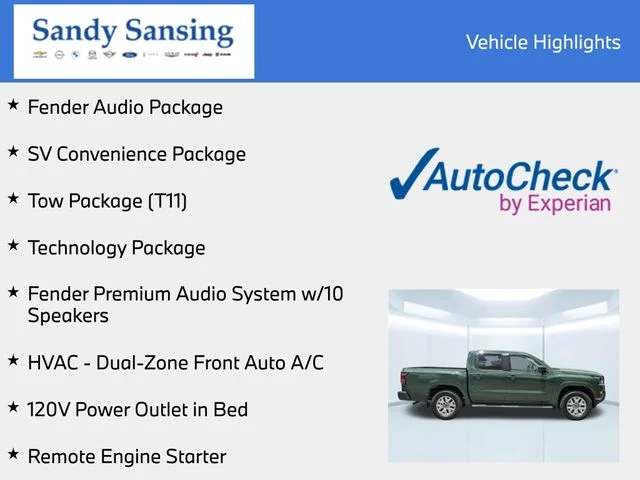 Used 2024 Green Nissan SV image 7