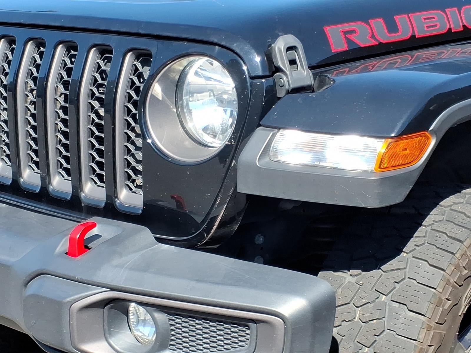 Used 2023 Black Clearcoat Jeep Rubicon image 2