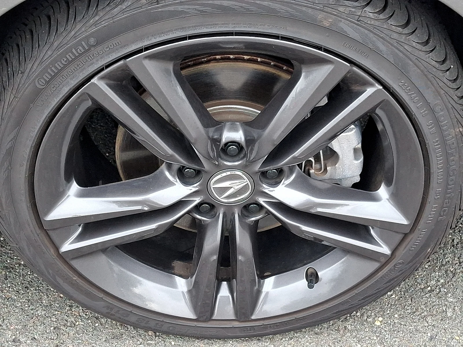 Certified Used 2024 Liquid Carbon Metallic Acura A-SPEC TECH image 8