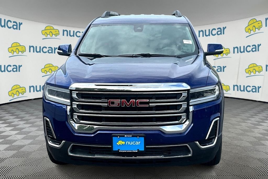 Used 2023 Ultra Blue Metallic GMC SLE image 2