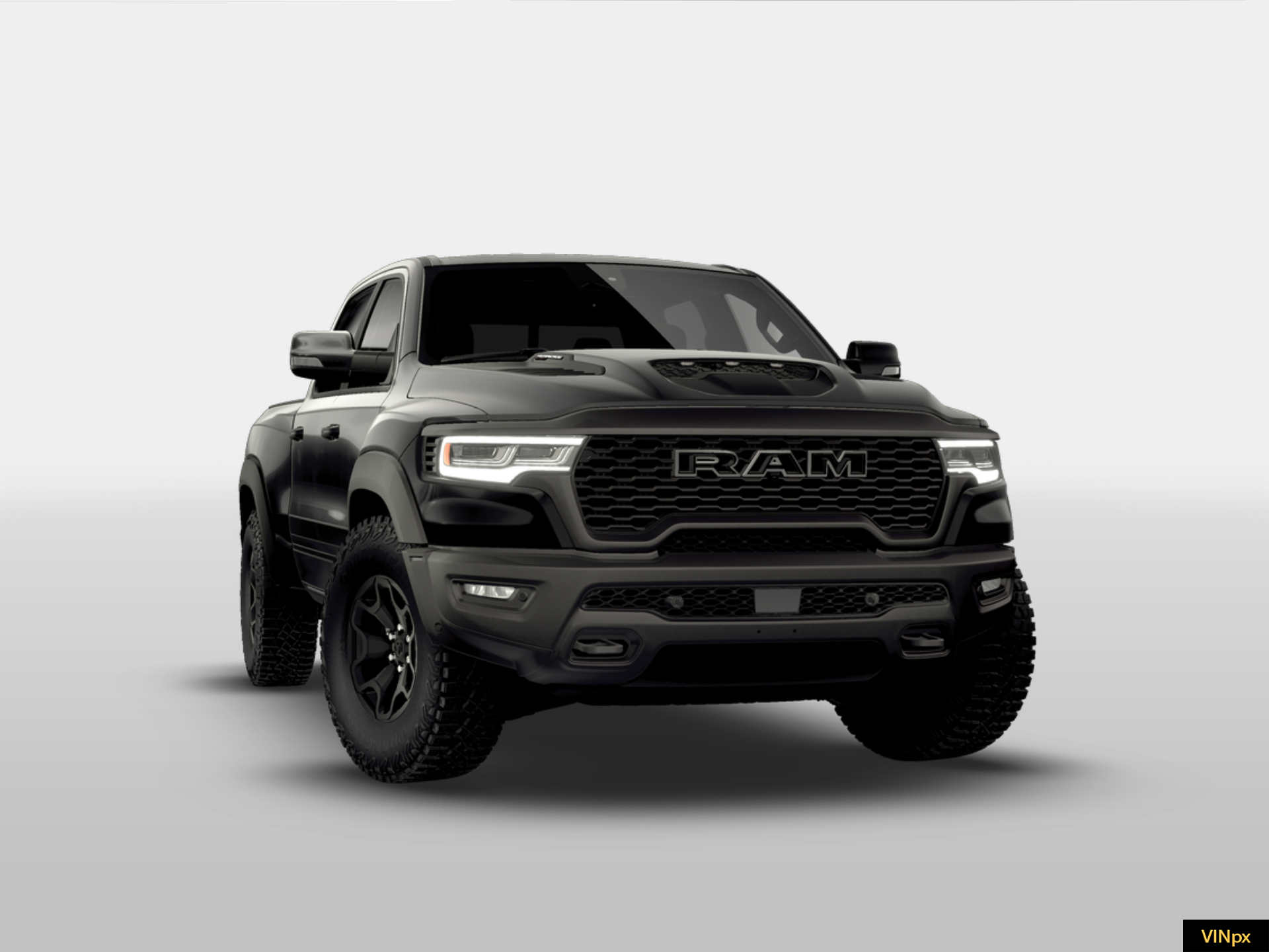 New 2026 Diamond Black Crystal Pearl-Coat Exterior Paint RAM RHO image 16