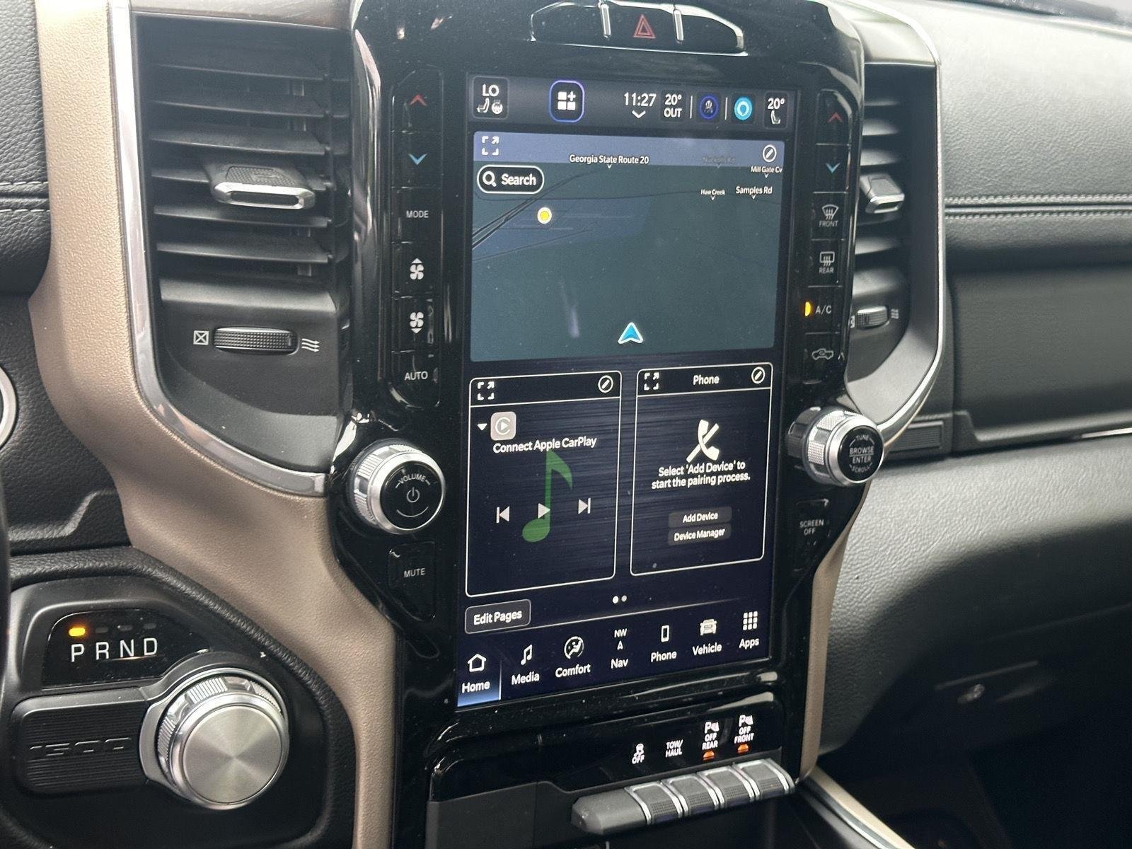Used 2022 Hydro Blue Pearlcoat Ram Laramie image 11