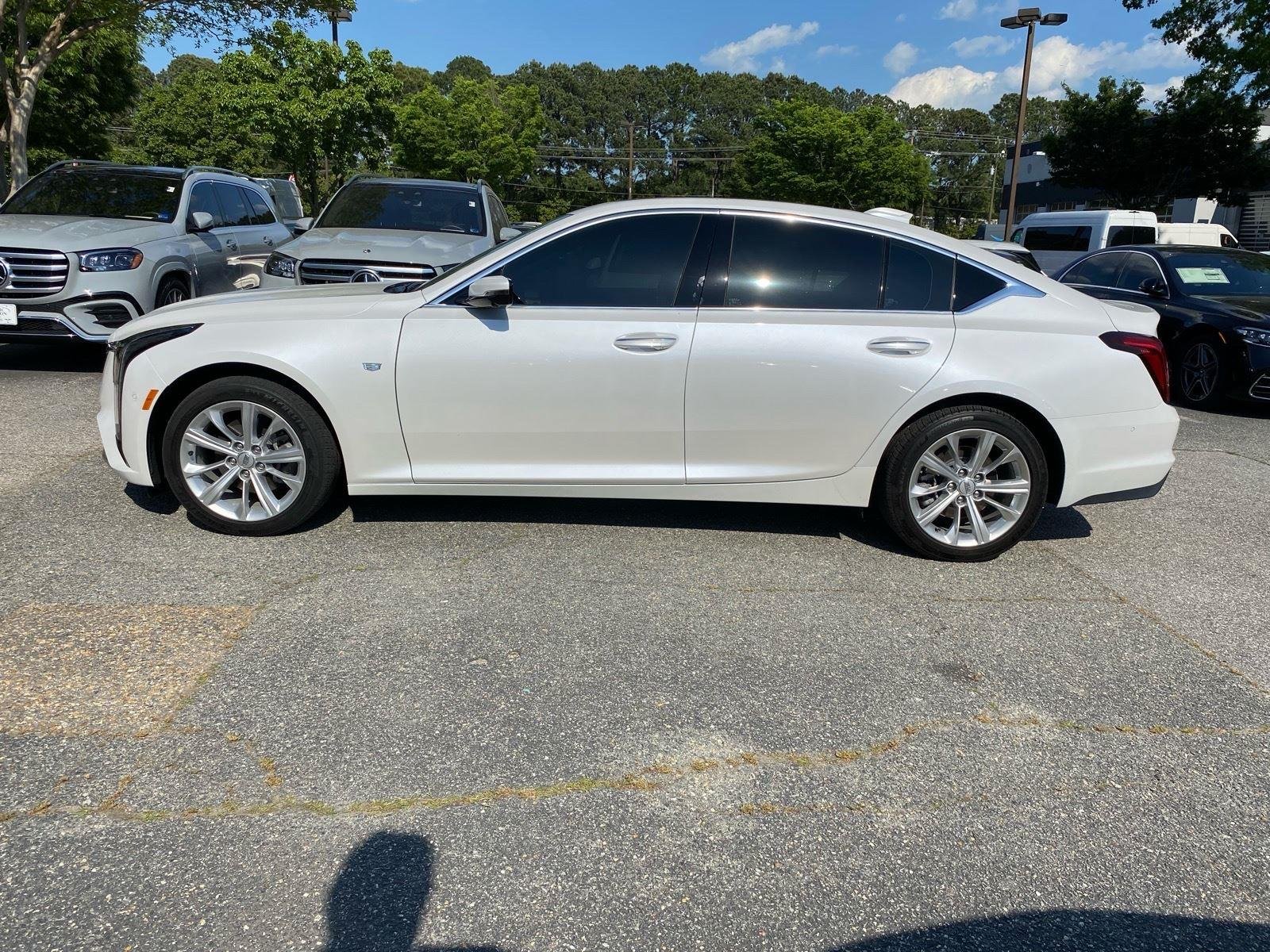 Used 2025 Crystal White Tricoat Cadillac Premium Luxury image 12