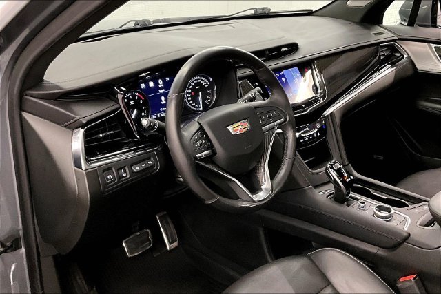 Used 2021 Satin Steel Metallic Cadillac Sport image 16