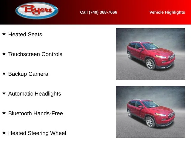 Used 2014 Red Jeep Limited image 11