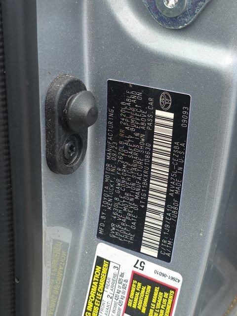 Used 2024 Celestial Silver Metallic Toyota SE image 9