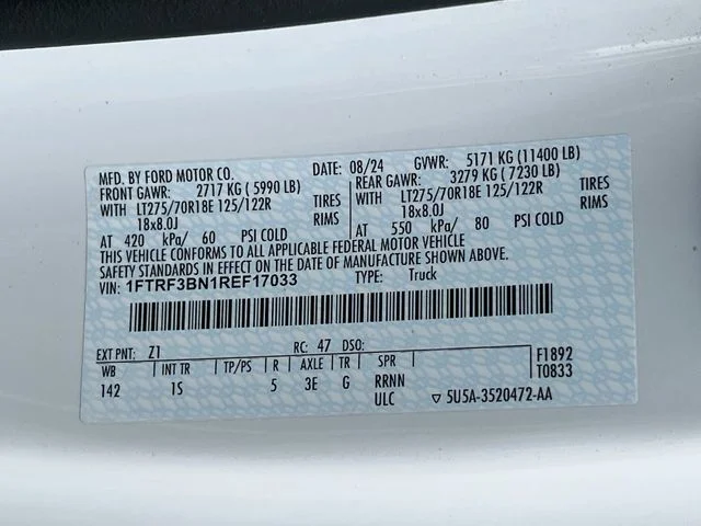 Used 2024 White Ford XL image 24
