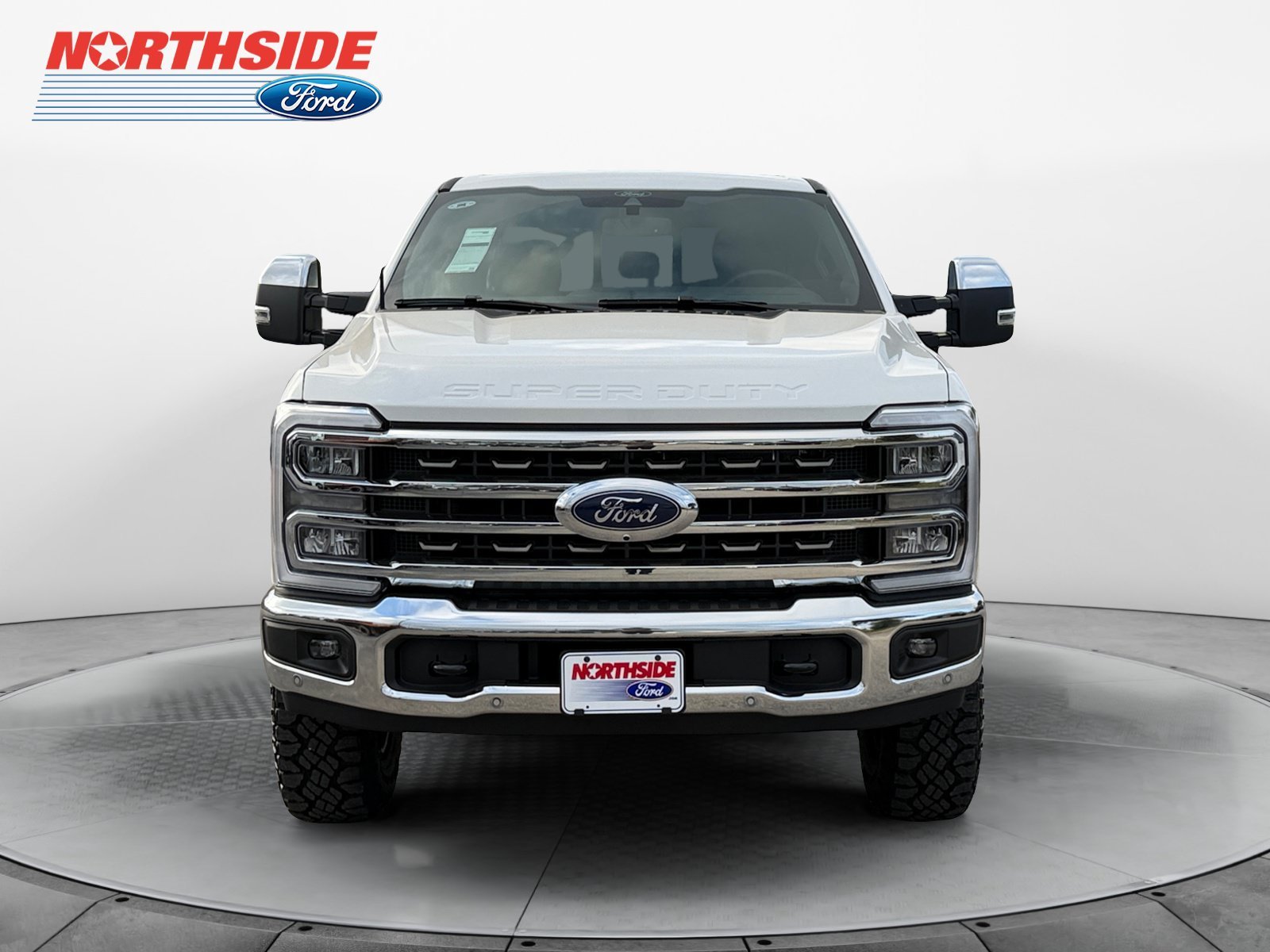 New 2026 Star White Metallic Tri-Coat Ford King Ranch image 2