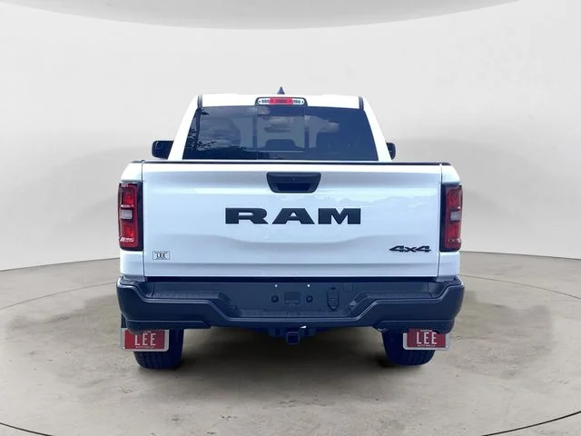 New 2026 Bright White Clearcoat Ram TRADESMAN QUAD CAB 4X4 6