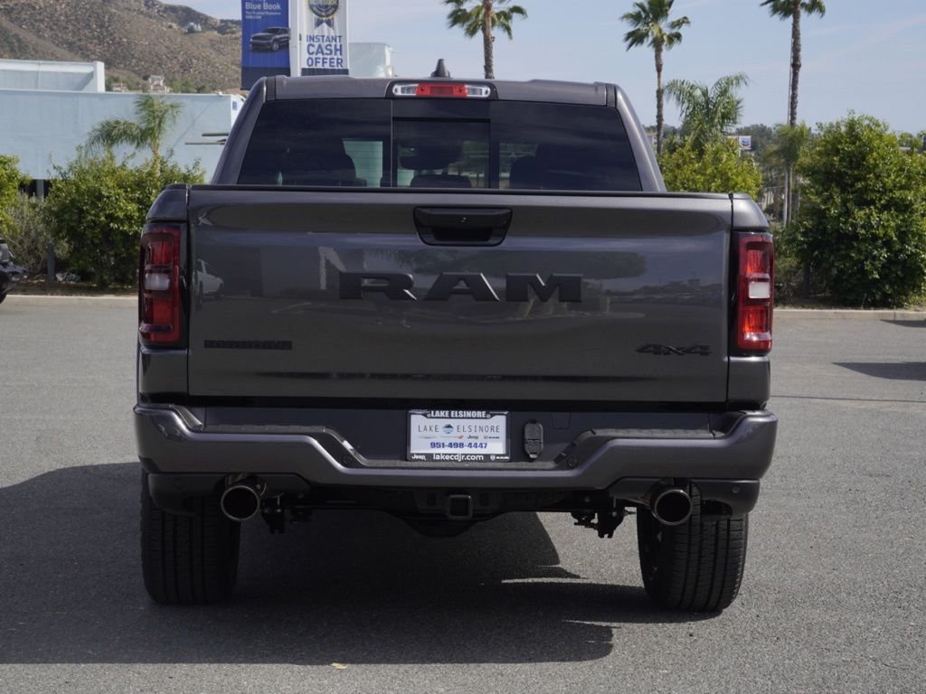 New 2026 Granite Crystal Metallic Clear-Coat Exterior Paint RAM Big Horn Night Edition image 4