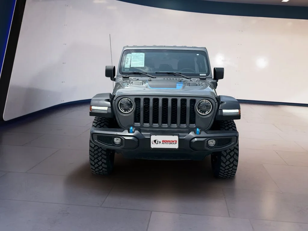 Used 2023 Gray Jeep Rubicon 4xe image 8