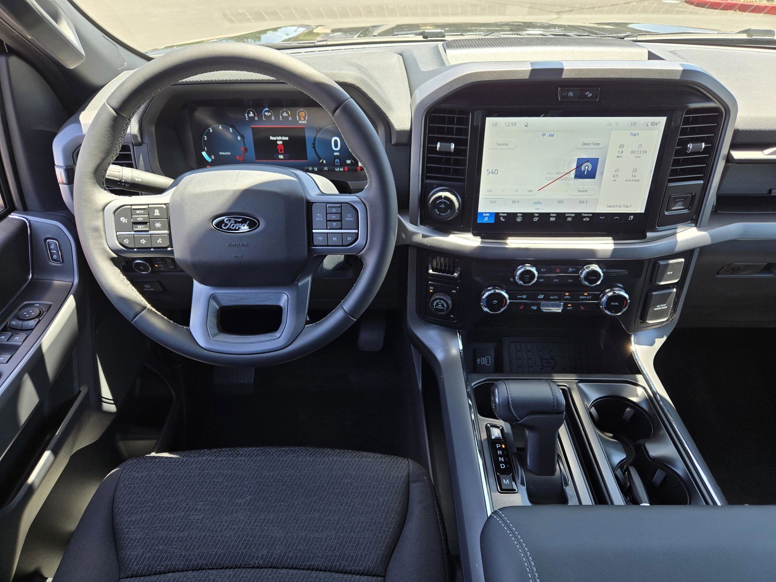 New 2026 Agate Black Metallic Ford XLT image 8