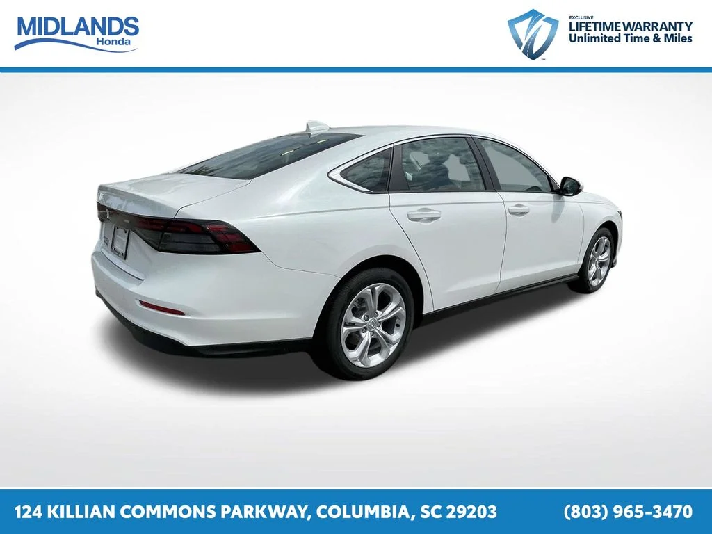 New 2026 Platinum White Pearl Honda LX image 6