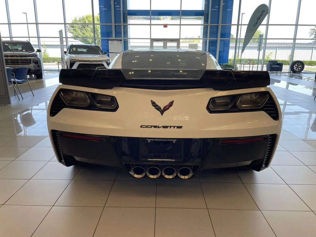Used 2015 ARCTIC WHITE Chevrolet Z06 3LZ image 5