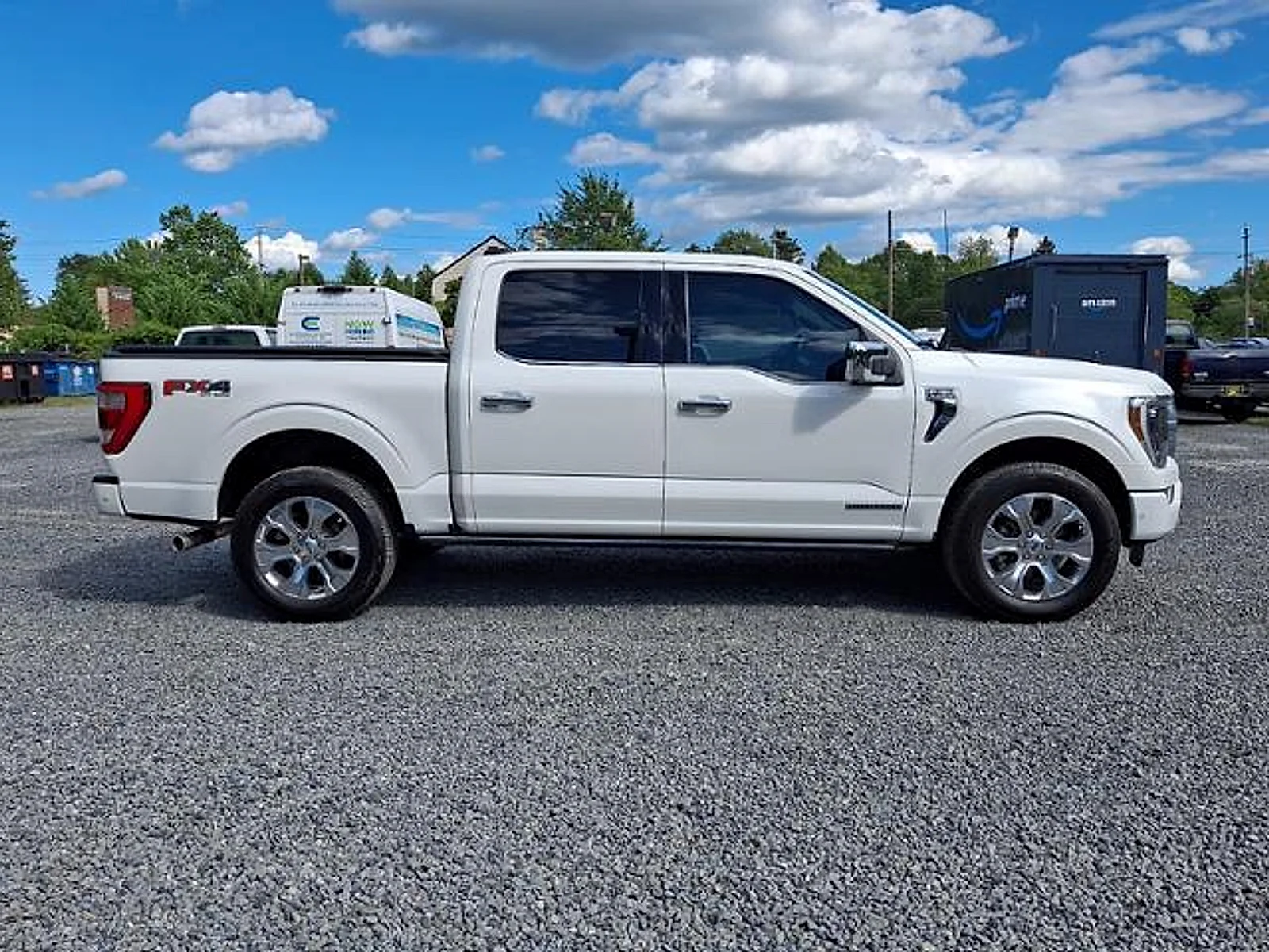 Used 2023 Star White Metallic Tri-Coat Ford Platinum image 8